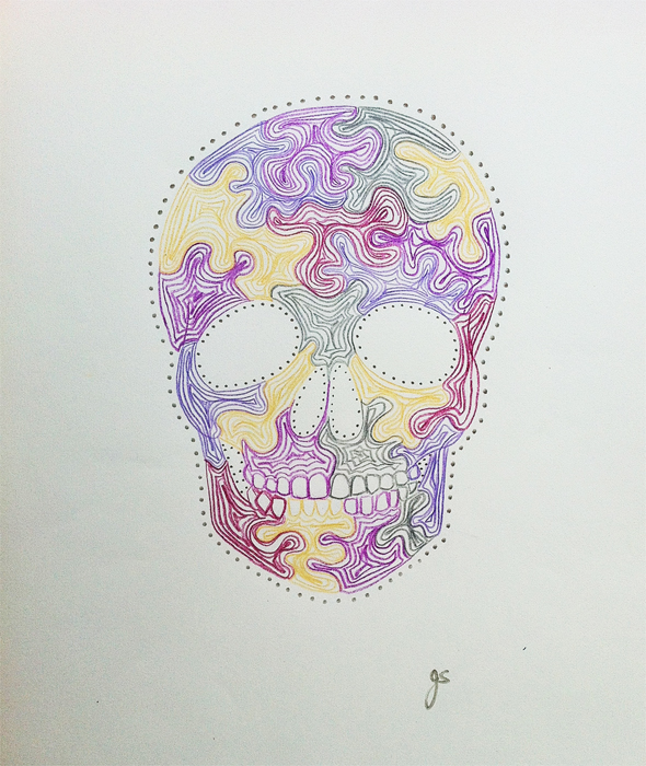 colored pencil on paper 11" x 14"