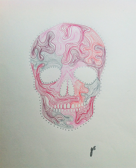 colored pencil on paper 11" x 14"