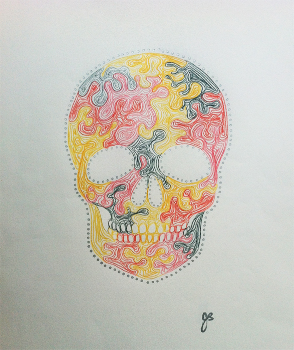 colored pencil on paper 11" x 14"