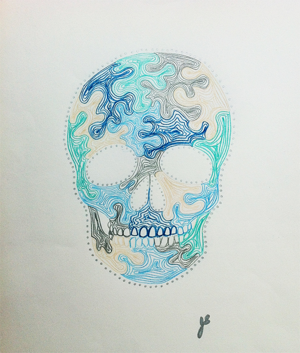 colored pencil on paper 11" x 14"
